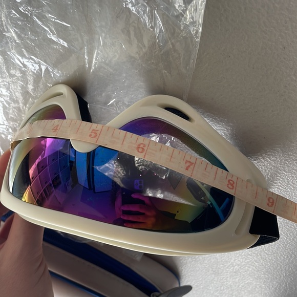 Sunglasses Breathable Slim Speed Ski Goggles Sun Shield Adjustable Anti-fog - Picture 9 of 10